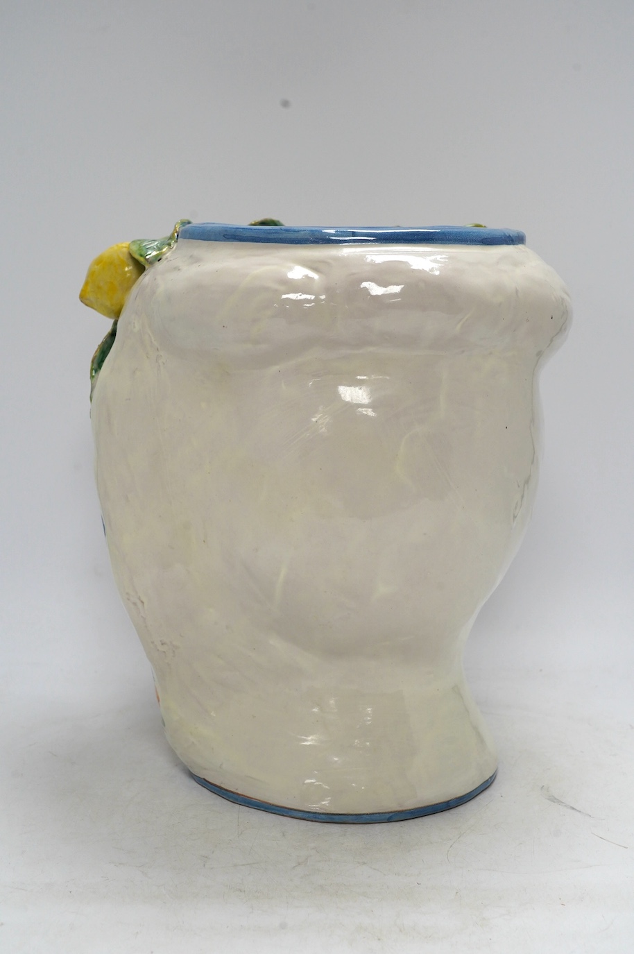 An Agata Treasures 'The Lemon lady' vase, height 31cm. Condition - good